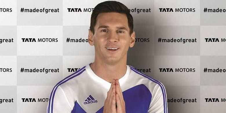 Lionel Messi jadi duta baru Tata Motors