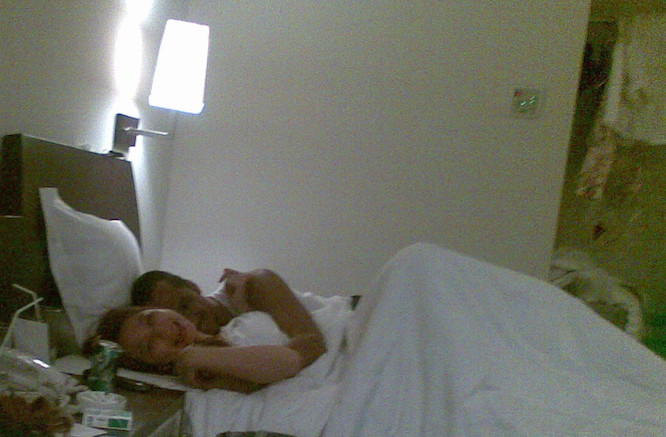 Foto heboh yang diakui sahabat Abraham Samad bukan rekayasa. Foto: Imgur.com