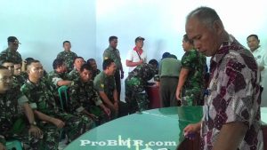 BNK Gelar Tes Urin Narkoba Anggota Kodim 1303 Bolmong.