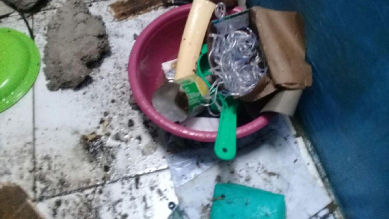 Bom panci meledak di sebuah rumah kontrakan
