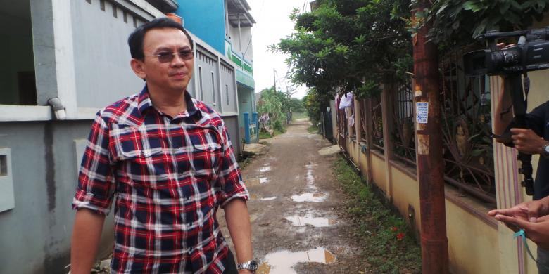 Calon gubernur DKI Jakarta Basuki Tjahaja Purnama