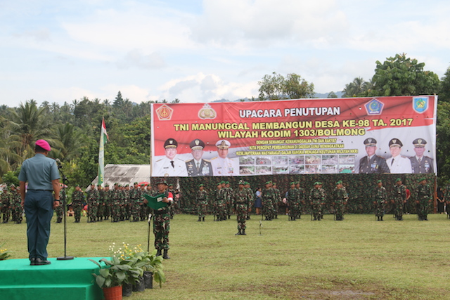 DANDIM 1303 BACAKAN LAPORAN HASIL TMMD