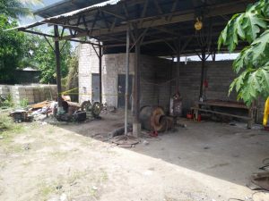 Lokasi tempat pemurnian emas yang diduga tak memiliki ijin resmi 