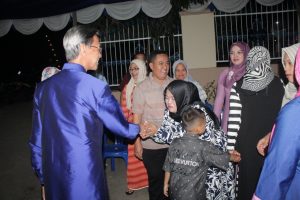 Suasana open house di rumah jabatan Wakil Wali Kota