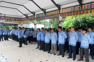 Suasana Apel Korpri jajaran pemerintah Kota Kotamobagu 