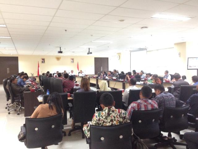 kegiatan sosialisasi P2D2 di Kemenkeu