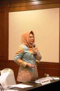 Wali Kota Kotamobagu Ir. Tatong Bara Saat mempresentasikan Pengelolaan Lingkungan Idup di Kotamobagu