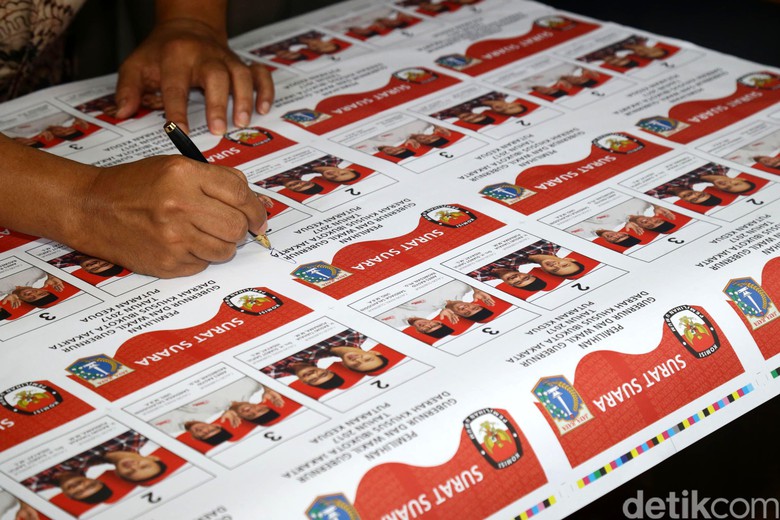 Ilustrasi surat suara