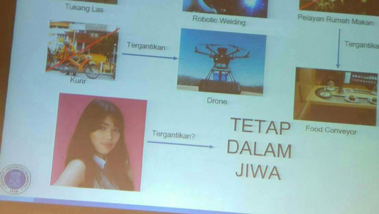 Isyana di orasi ilmiah dosen ITB