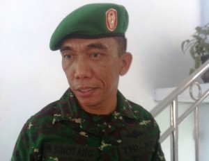 Letkol INF Sampang Sihotang.