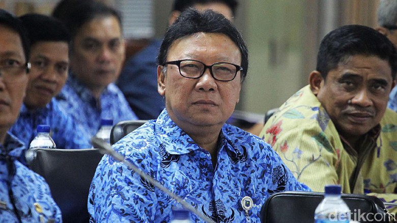 Menteri Dalam Negeri Tjahjo Kumolo
