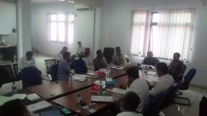 Suasan pembahasan anggaran Banggar dan TAPD Kota Kotamobagu