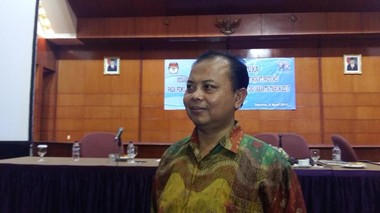 Pemungutan suara ulang (PSU) di TPS 19 Pondok Kelapa, Jakarta Timur