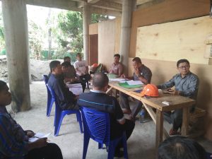 Anggota Komisi I saat bersama perwakilan PT. LBI