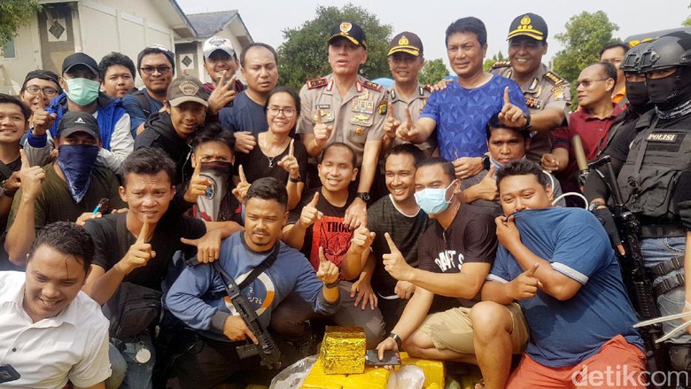 Polisi Bongkar Penyelundupan 1 ton Sabu