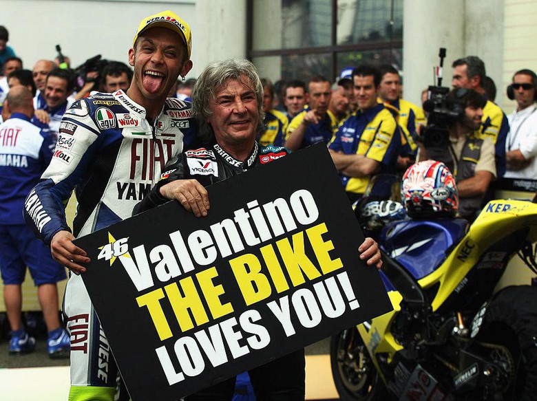 Valentino Rossi dan Angel Nieto