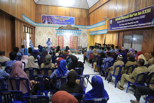 Walikota buka STQ Tingkat Kotamobagu