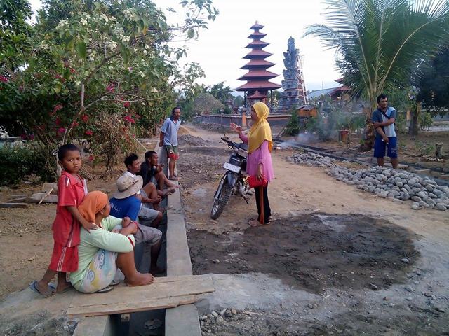 Salah satu realisasi Dana Desa di Desa Mopugad Utara II