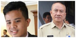 Fachrian Mokodompit (kiri) Herman Aray (Kanan) 