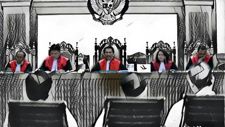 ilustrasi sidang korupsi e-KTP