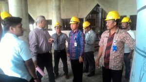 Suasana kunjungan Komisi I DPRD Kota Kotamobagu di lokasi MRBM