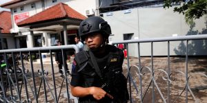 Dermaga Wijayapura di Nusakambangan jelang eksekusi mati napi narkoba. 