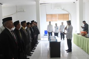 Tampak Suasana Pelantikan BPSK Kota Kotamobagu