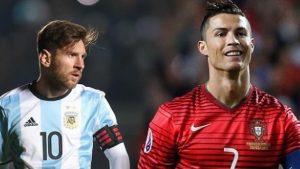 ronaldo and messie