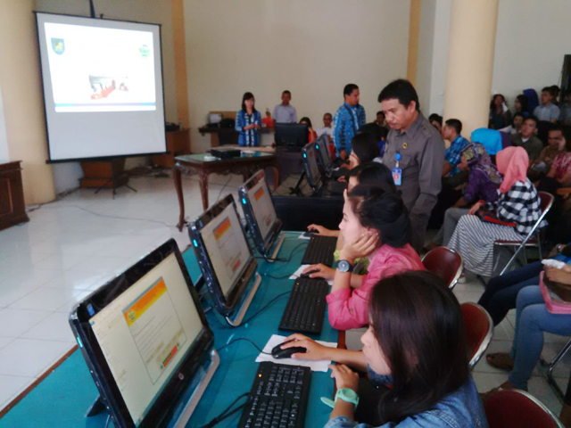 tampak tes CPNS beberapa waktu lalu