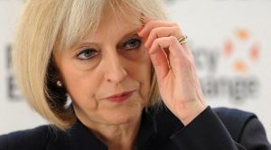 Theresa May.