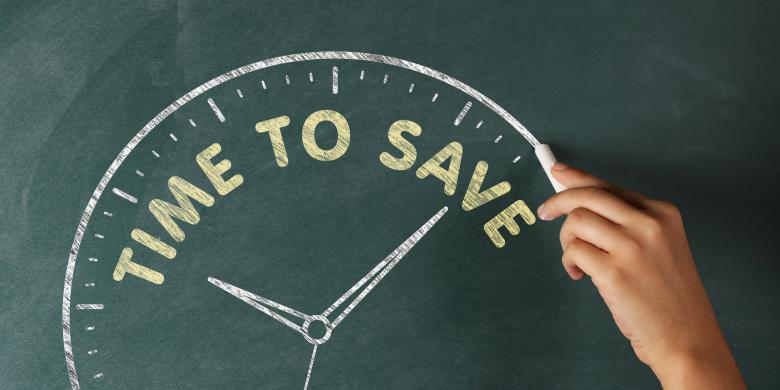 time to save